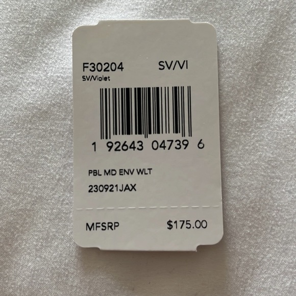 Purple Coach Wallet - Picture 7 of 9